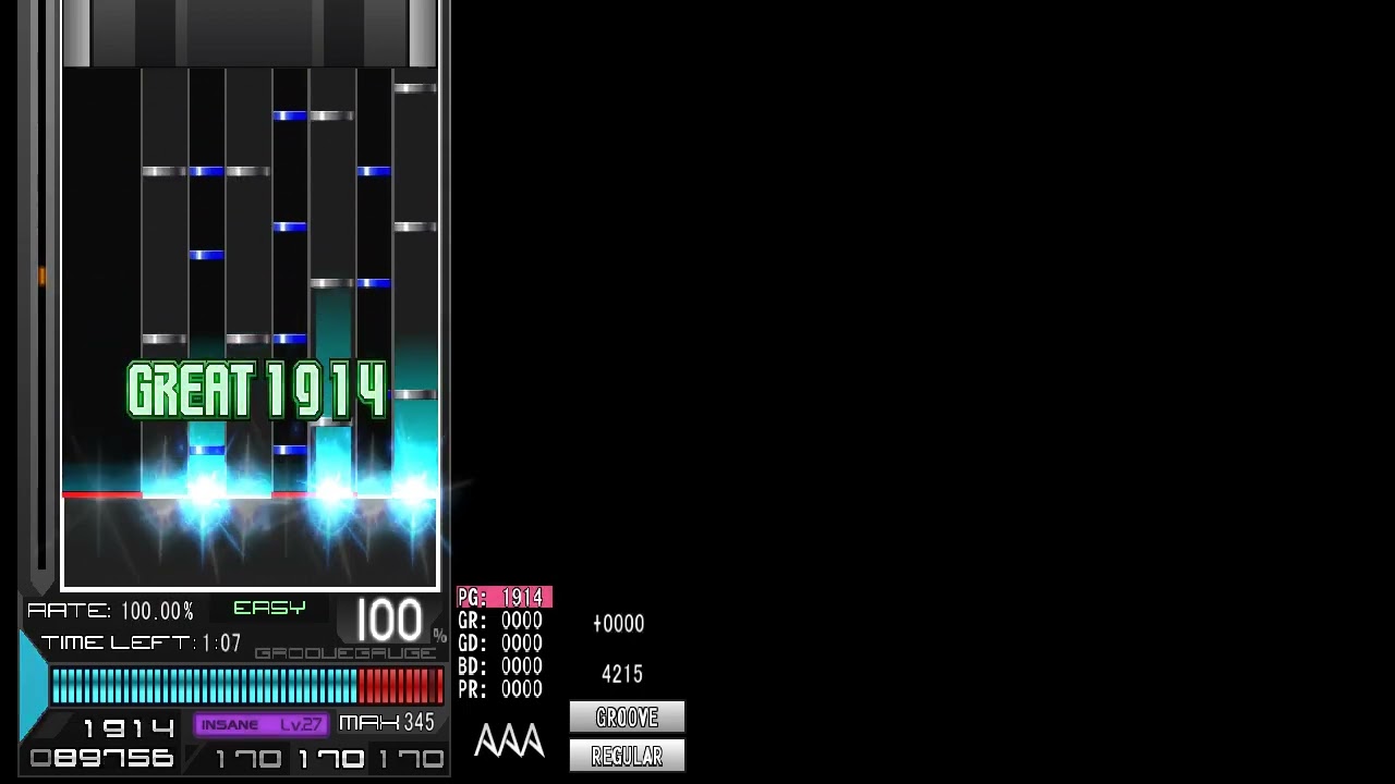 [BMS] 自作譜面 time eclipse [paradox] AUTO PLAY