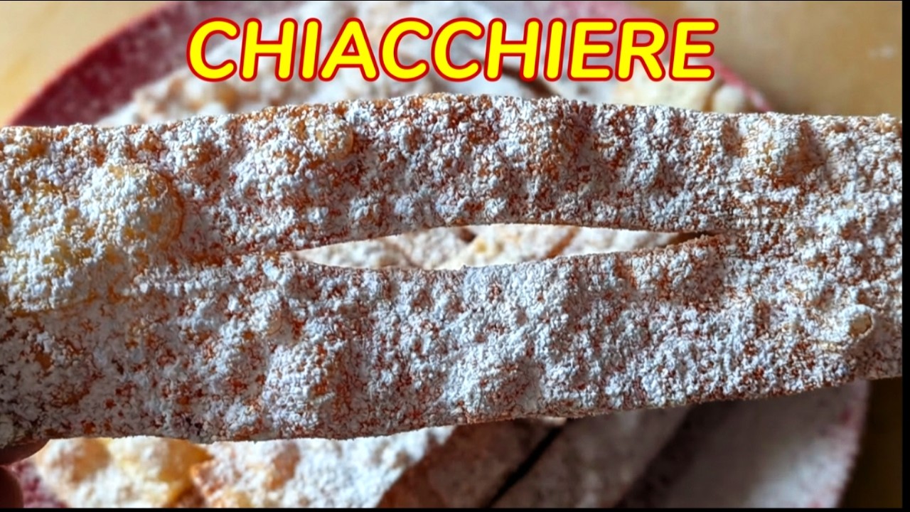 Italian Fried Pastry for Carnival | Light and Crispy Chiacchiere