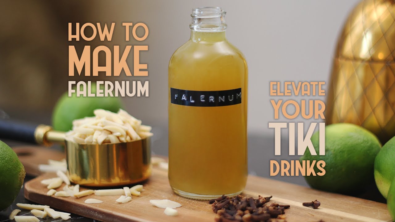How to Make Falernum at Home - Barbados Syrup for Tiki Cocktails