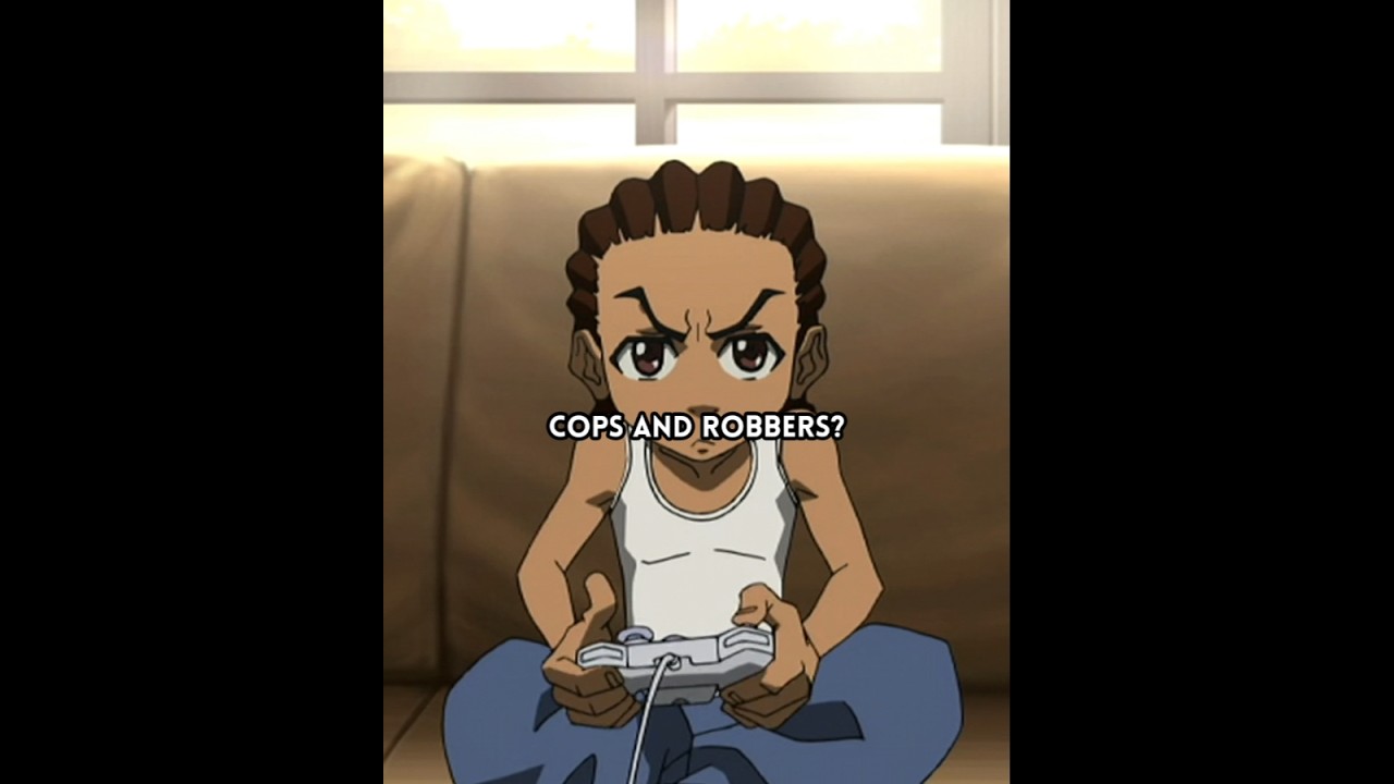 Cops and Robbers with The Babysitter - The Boondocks