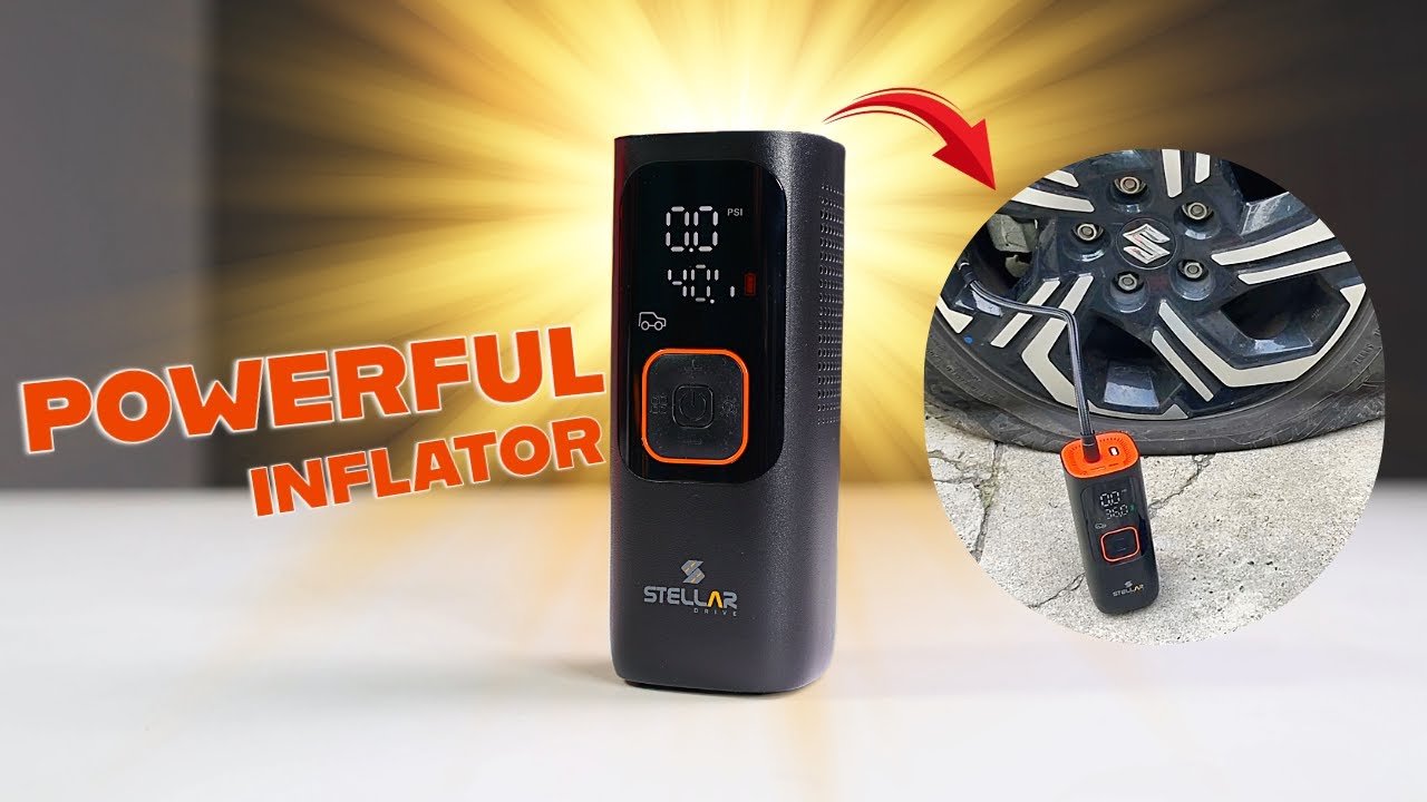 Best Tyre Inflator For Car | Stellar Drive TPX3 *UNBOXING & TESTING*