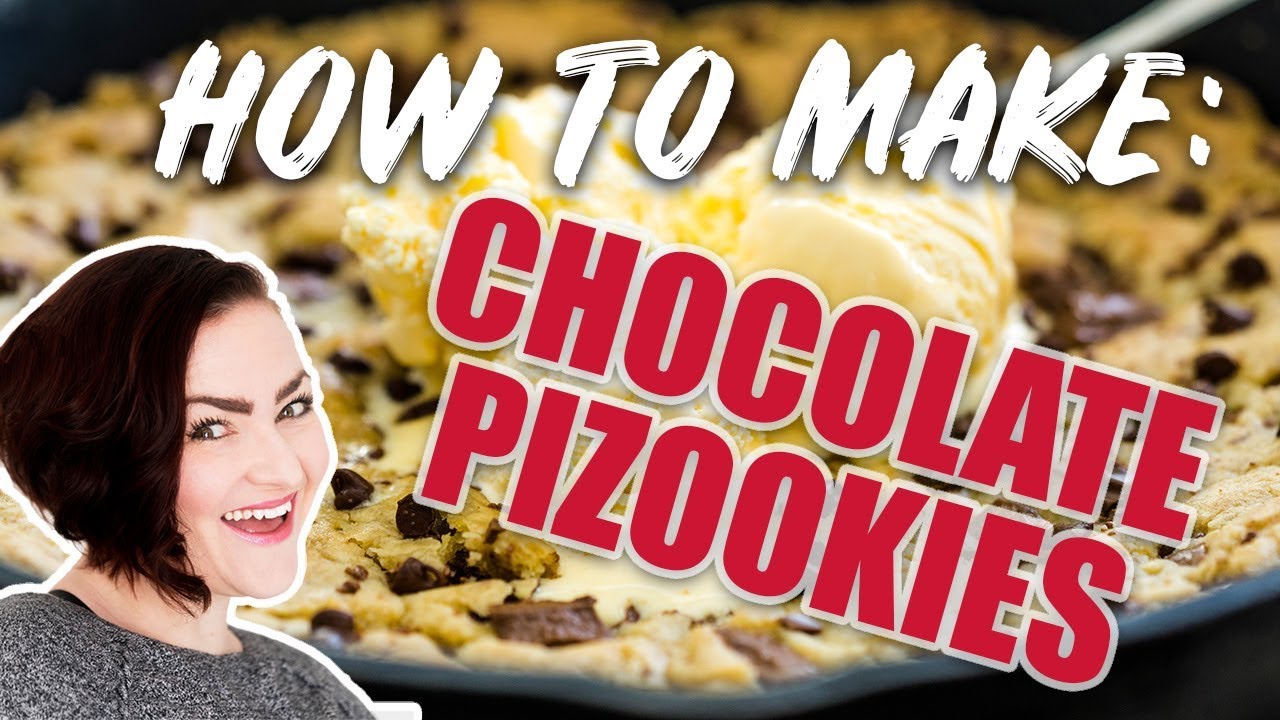 Chocolate Chunk Pizookie (Skillet Cookie)