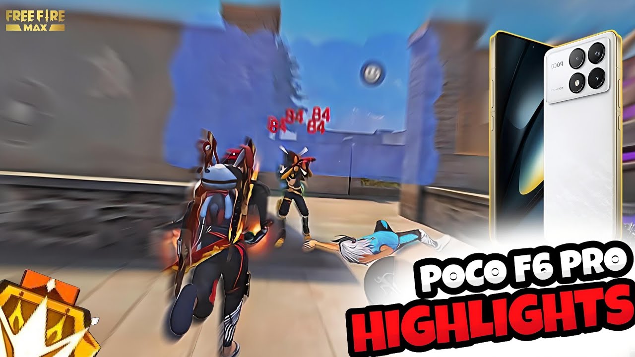 POCO F6 PRO 📲 FREE FIRE HIGHLIGHTS