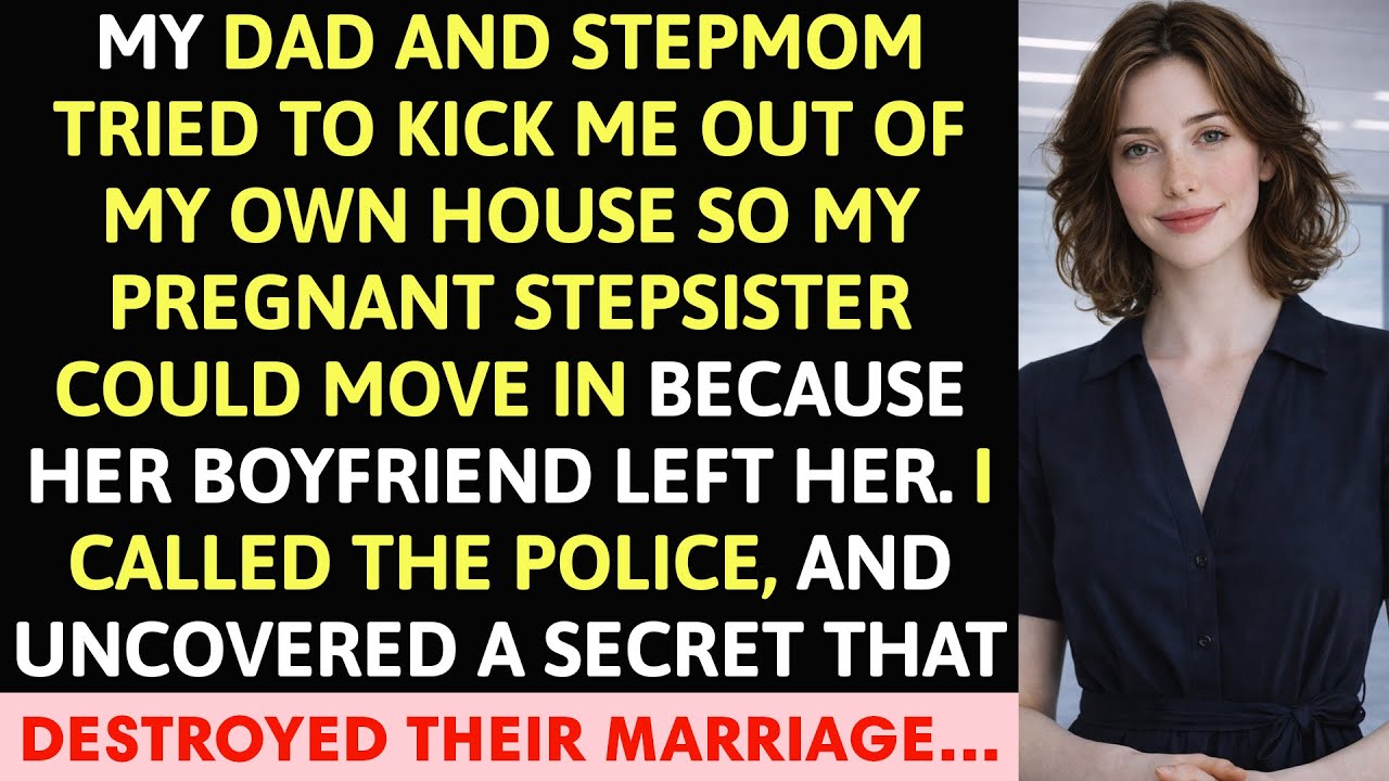 My Dad And Stepmom Tried To Kick Me Out Of My Own House For My Stepsister…
