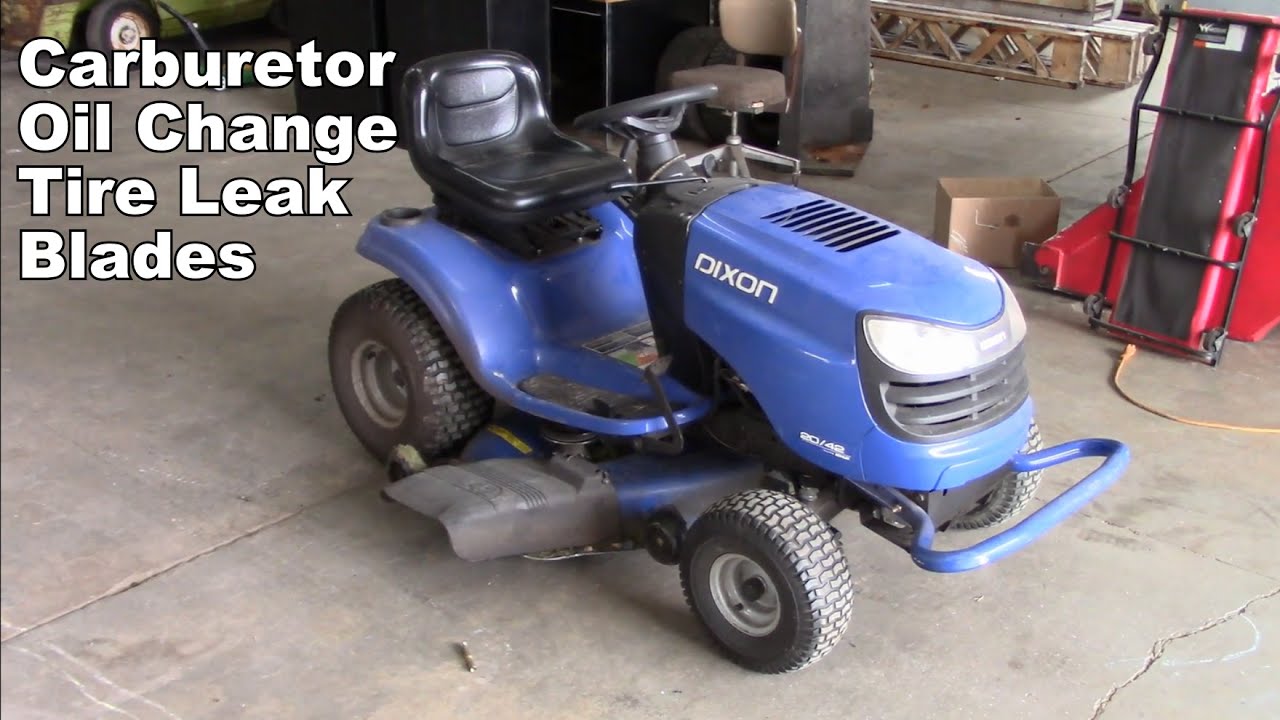 Fixing up a Small Lawn Mower