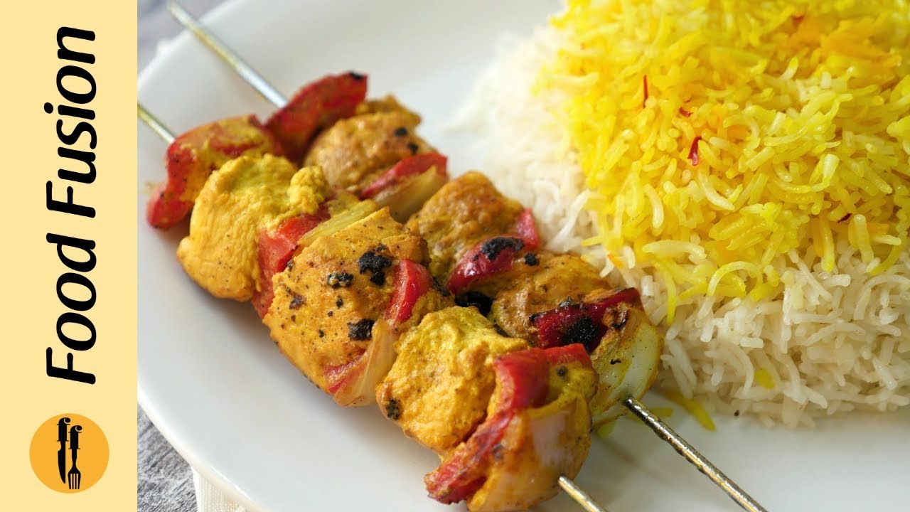 Chicken Joojeh Kabab Recipe By Food Fusion