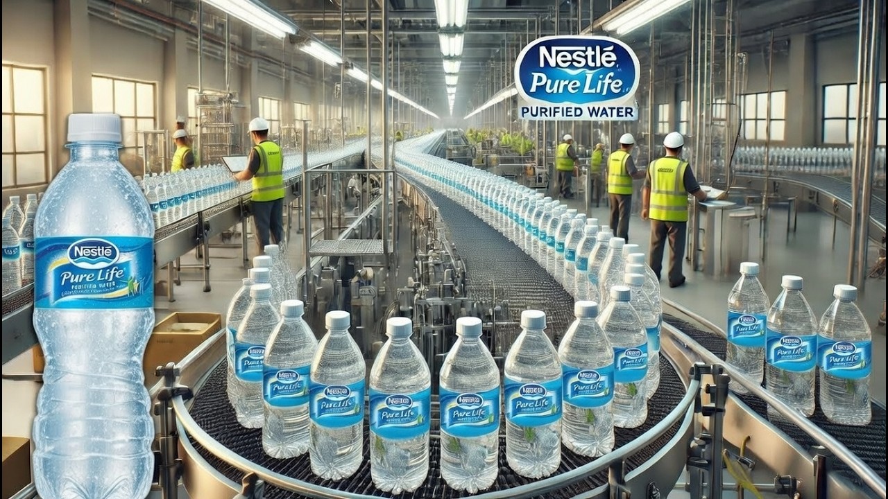 How to made Nestle Water 💦 in Factory 2026