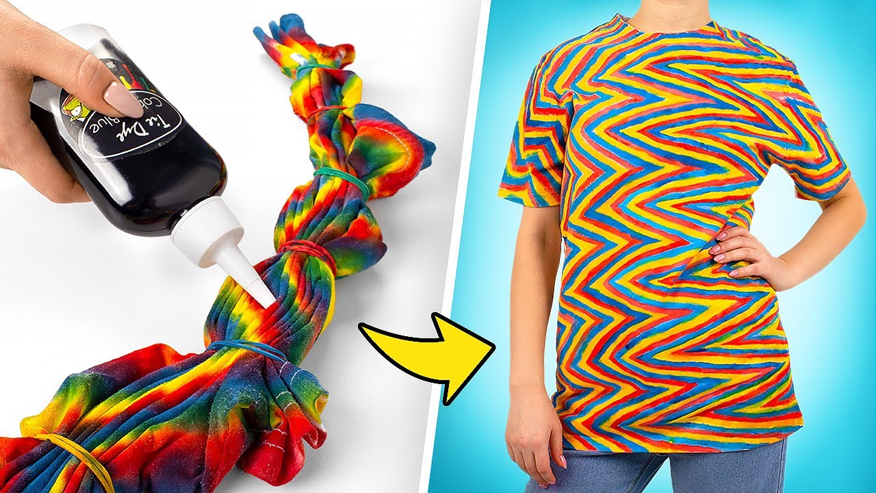 INCREDIBLE TIE-DYE T-SHIRT DESIGN