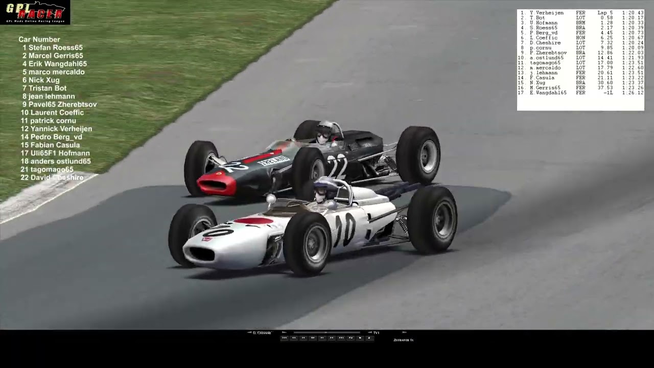 17.03.2026 / GPLRACER 1965 F1 Cup / Race 05 / Goodwood 1965 (goodwd65)