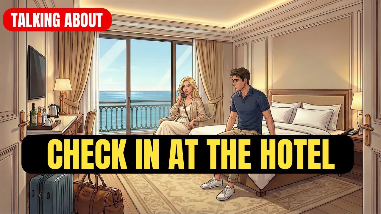 Check In at the Hotel in English | Daily English Conversation Practice