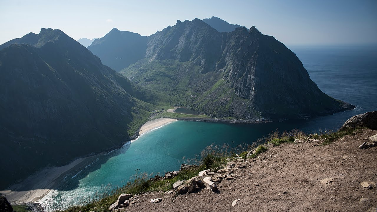 Misja Norwegia dzień 11 Kvalvika Beach oraz wspinaczka na Ryten