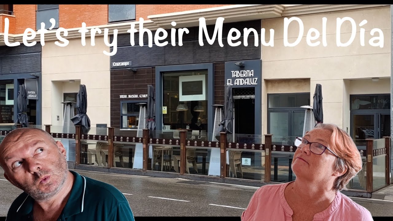 Typical Menu Del Dia in Almería..🎂