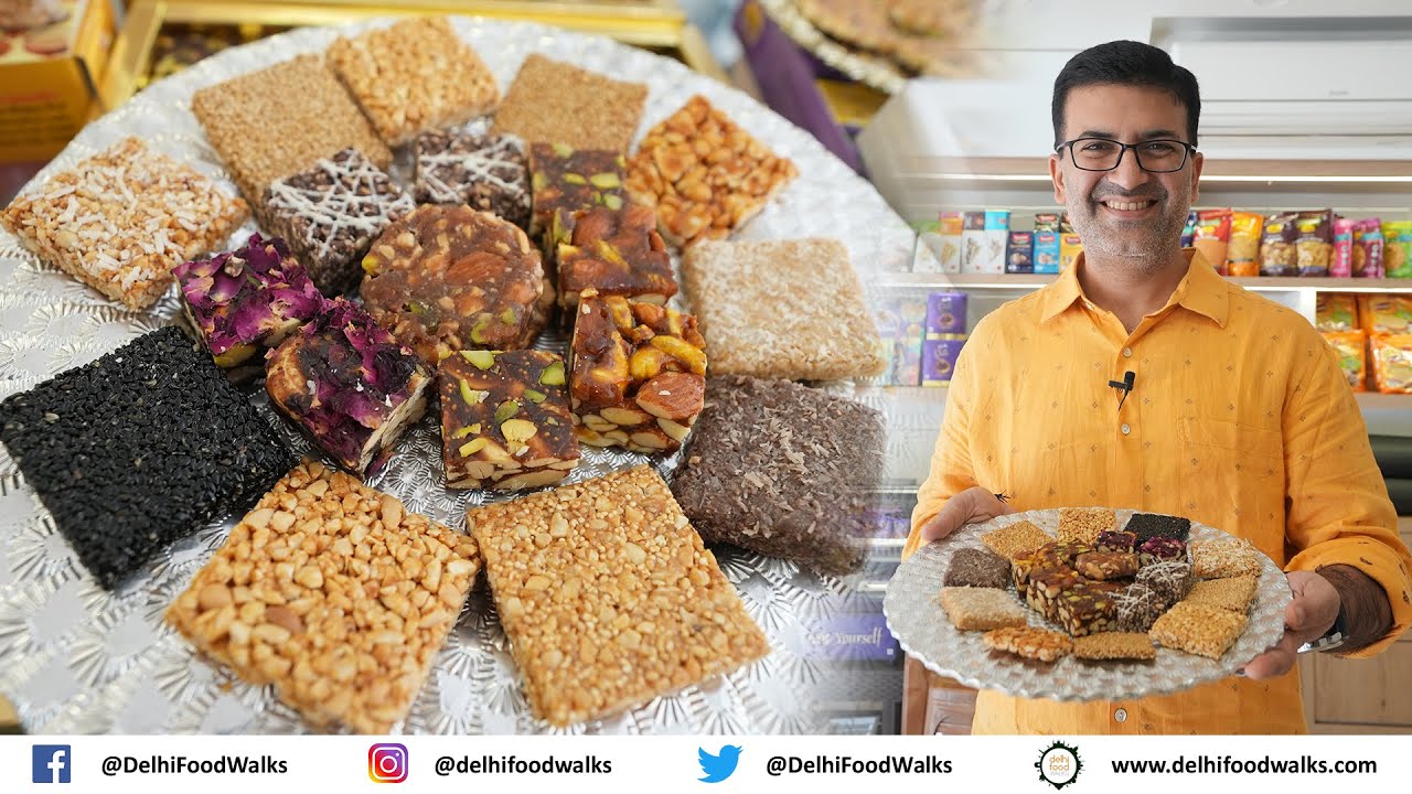 Amazing STREET FOOD of RAJKOT in Gujarat I BEST CHIKKI in INDIA, Ras Patra, Dahi Khaman, 100 Basundi