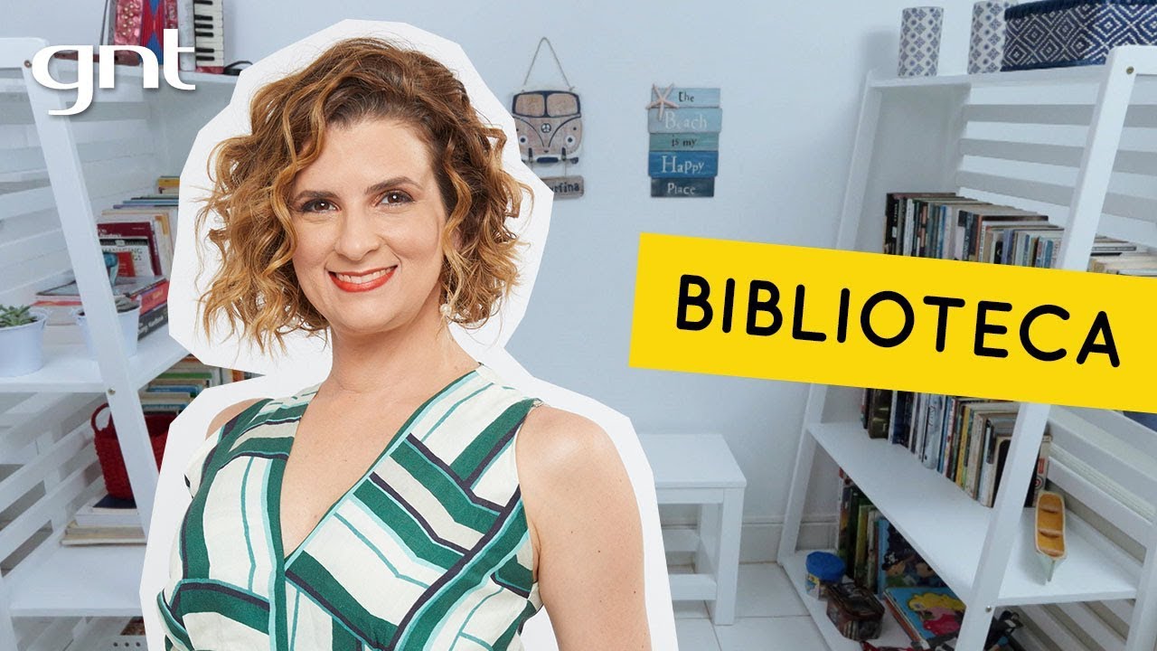 Cômodo 2 em 1: como organizar uma biblioteca e quarto de TV | Dica de Organização | Micaela Góes