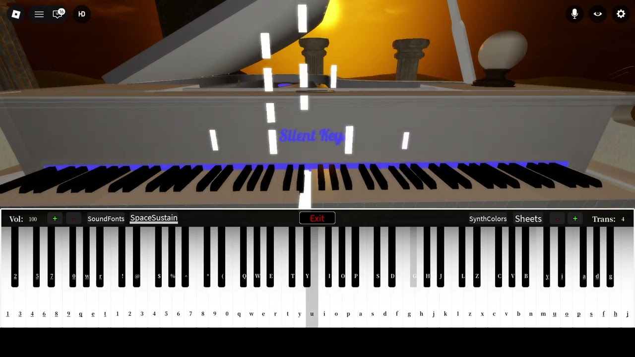Joji - Glimpse of Us | Roblox Piano ( Sheet in Description )