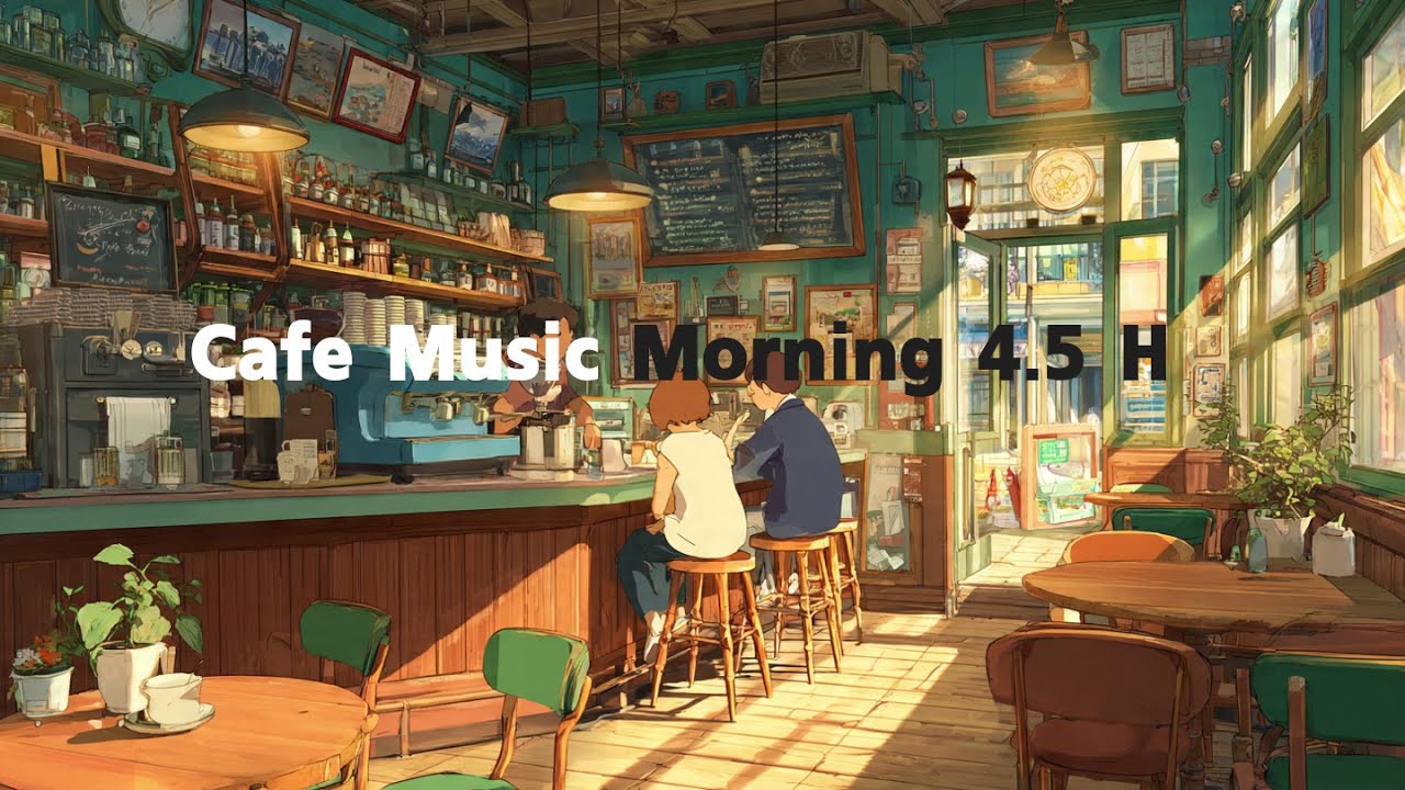 Cafe Music Morning 4.5 H | เพลงฟังสบายเวลาดื่มกาแฟ 