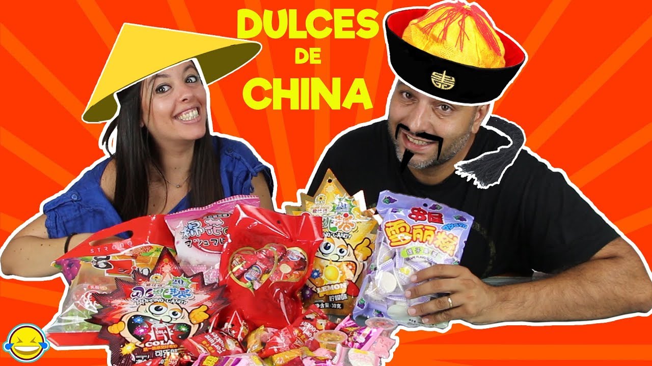 Dulces de China Probamos chuches orientales chinas
