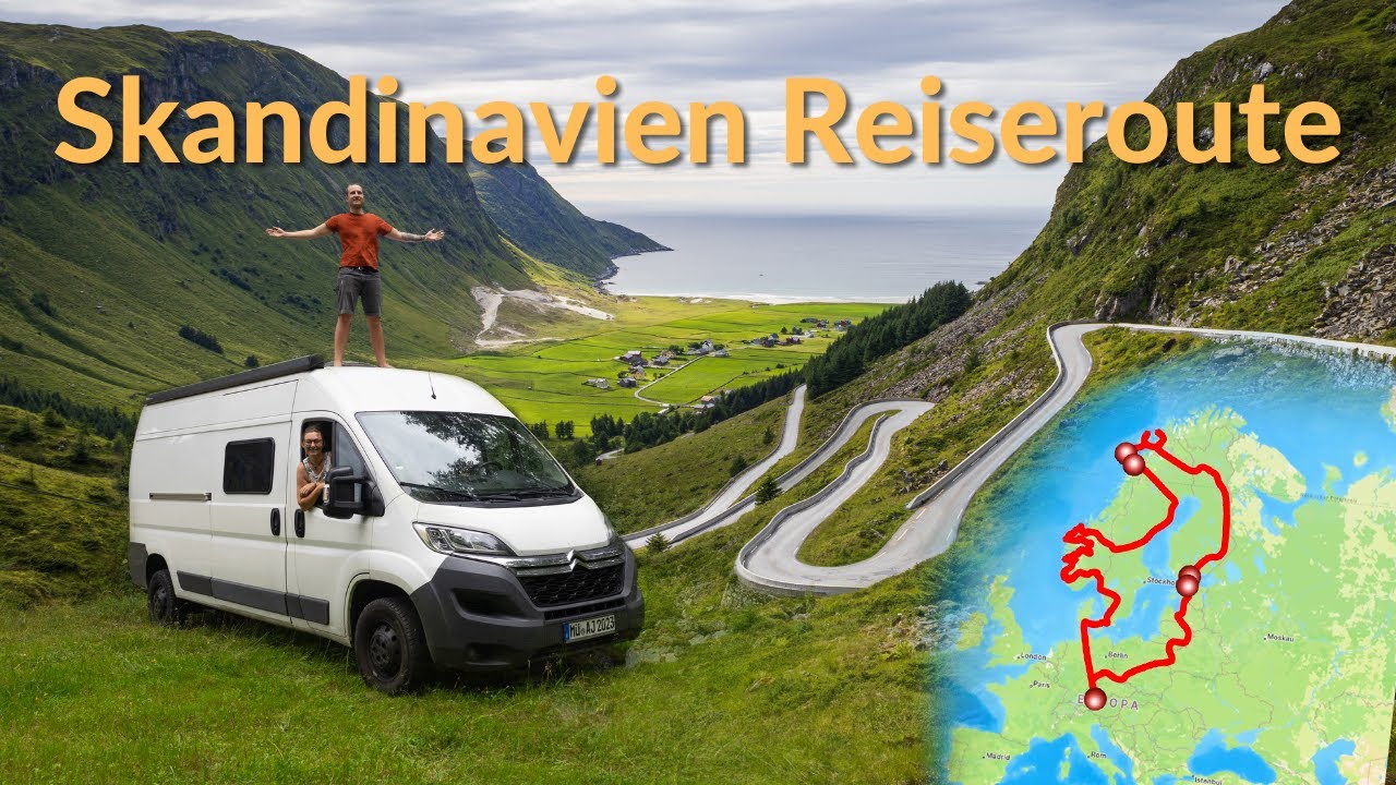 Die beste Reiseroute f&uuml;r Skandinavien! - Ultimativer Travelguide / Reisetipps