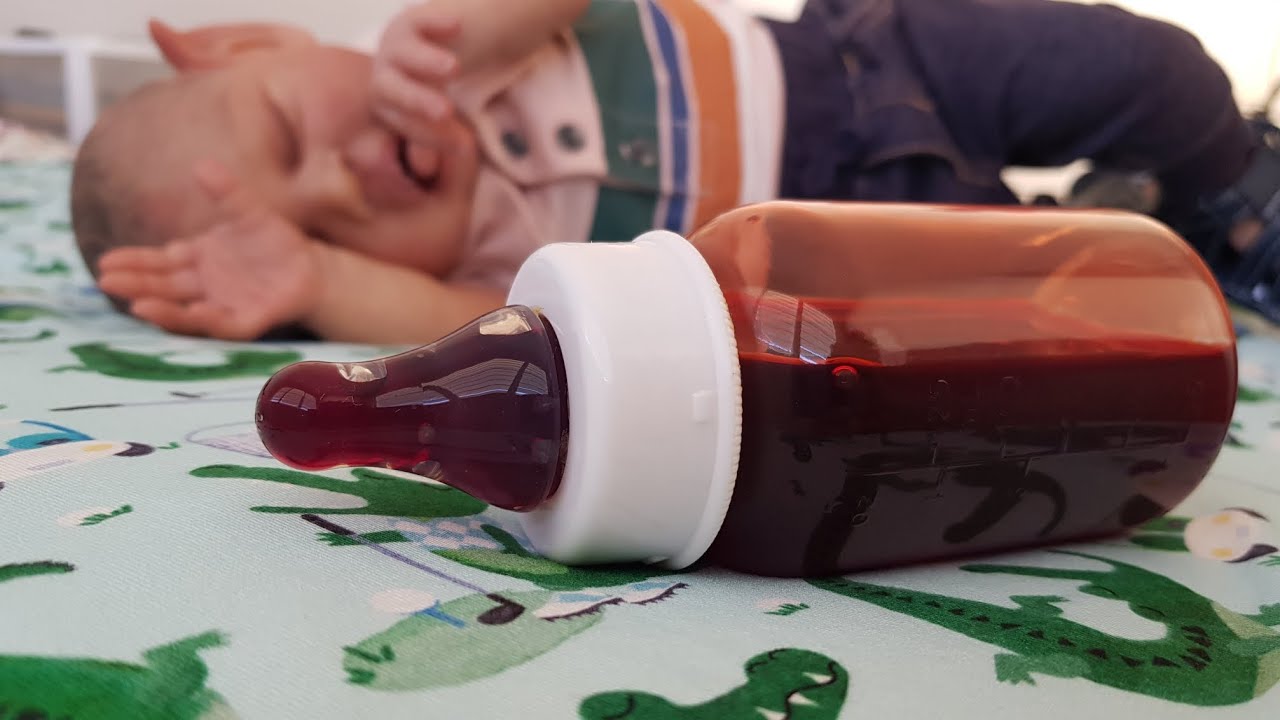 Lazy Sunday | changing and feeding reborn vampire doll