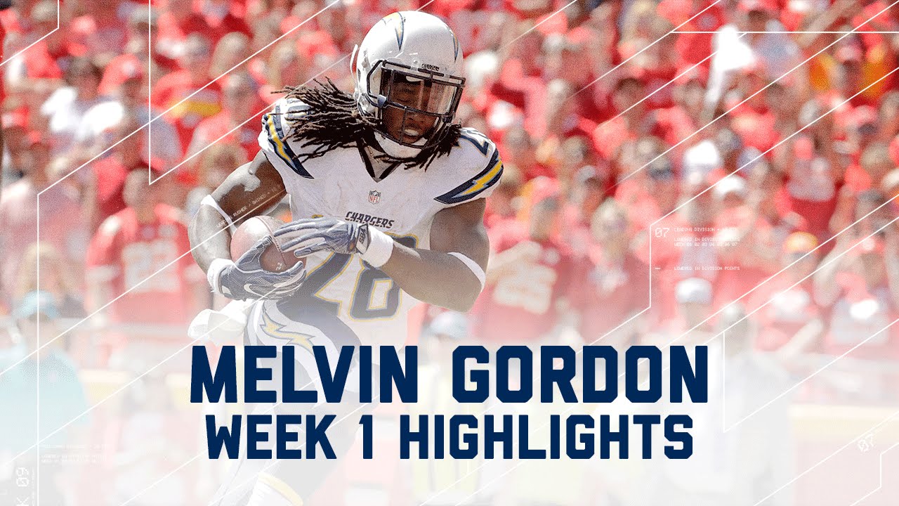 Melvin Gordon Highlights | Chargers vs. Chiefs | NFL Week 1 Player Highlights