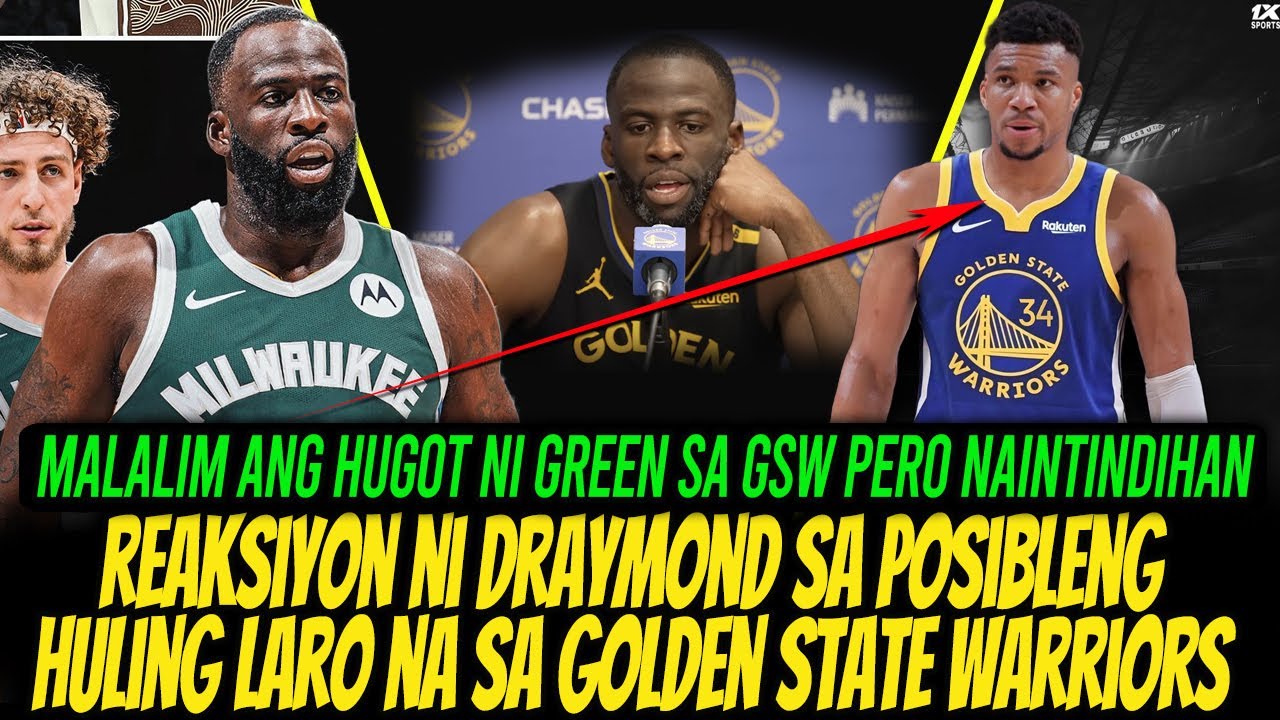 NAKAKALUNGKOT ANG INTERVIEW NI GREEN SA WARRIORS SA POSIBLENG HULING LARO NA SA GOLDEN STATE!