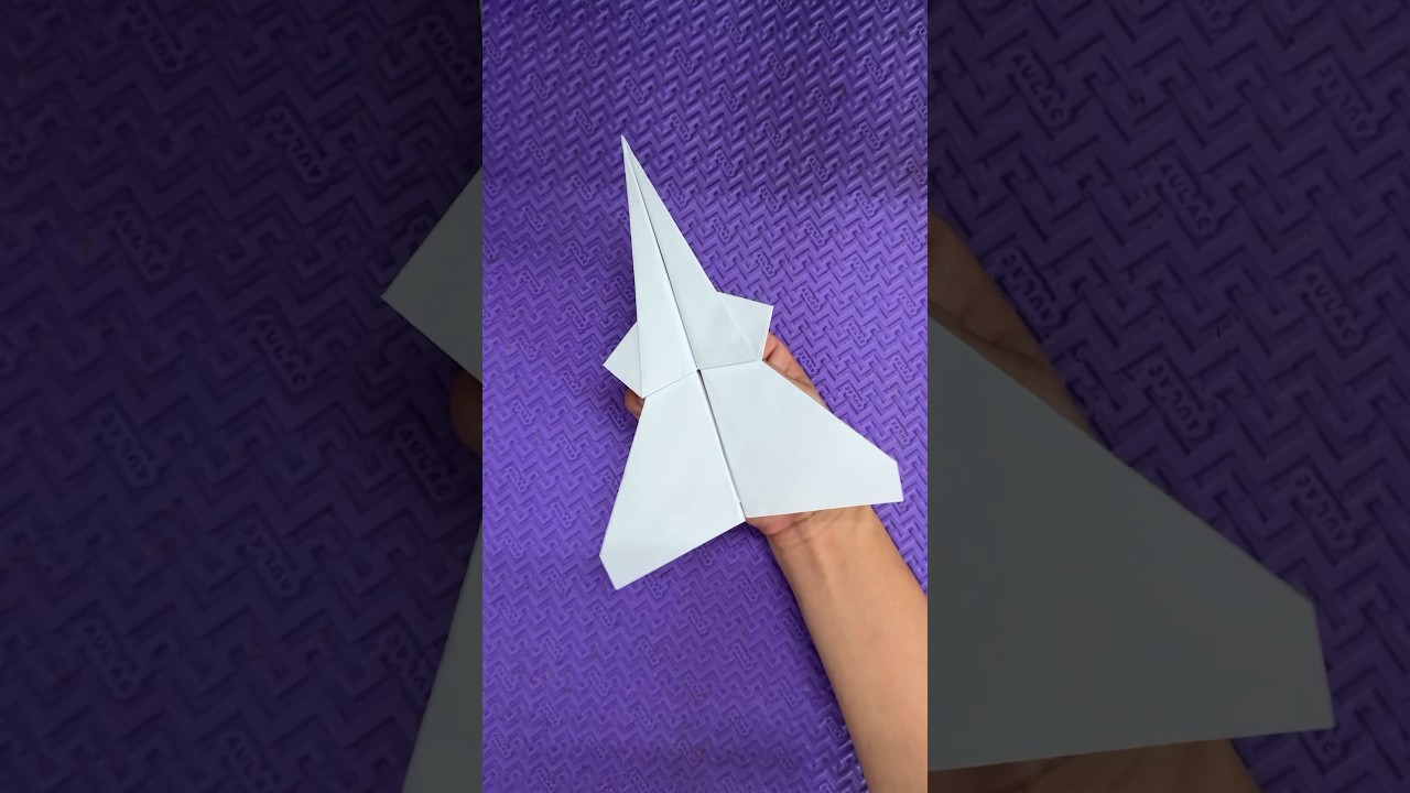 Aviones de papel | C&oacute;mo hacer un avi&oacute;n  de papel #origami #diy #action