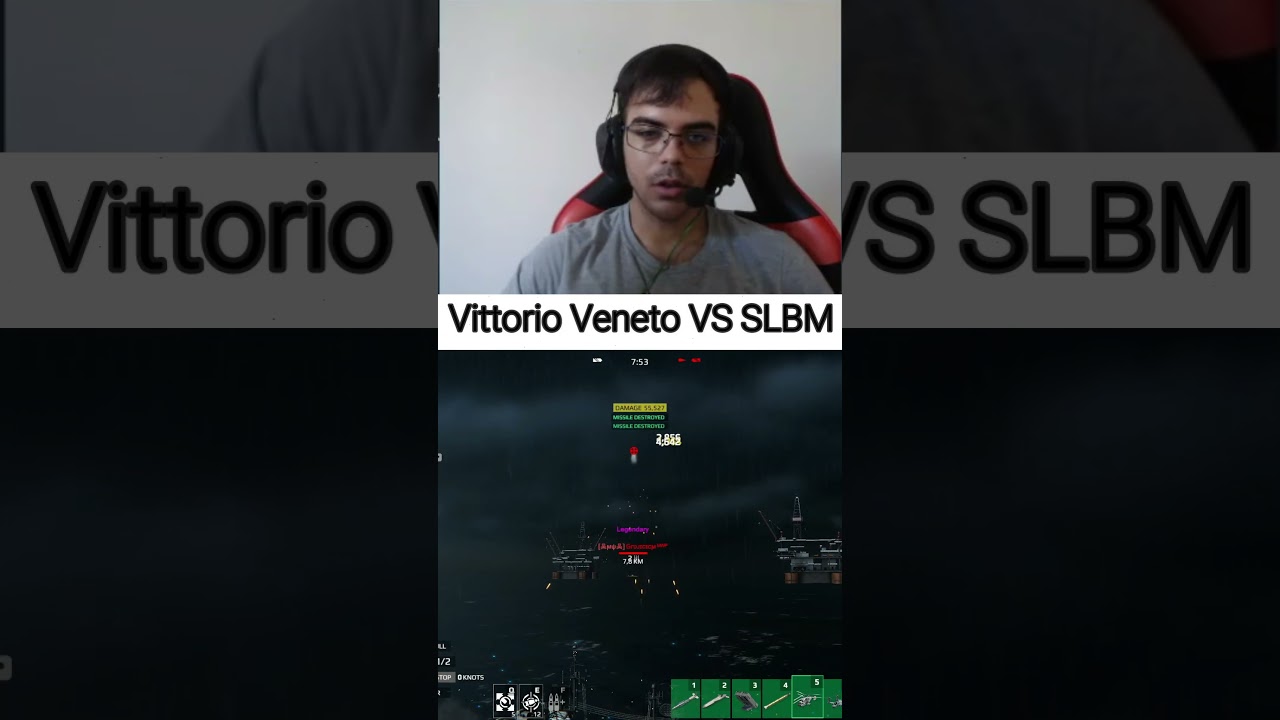 Vittorio Veneto VS SLBM - Modern Warships  