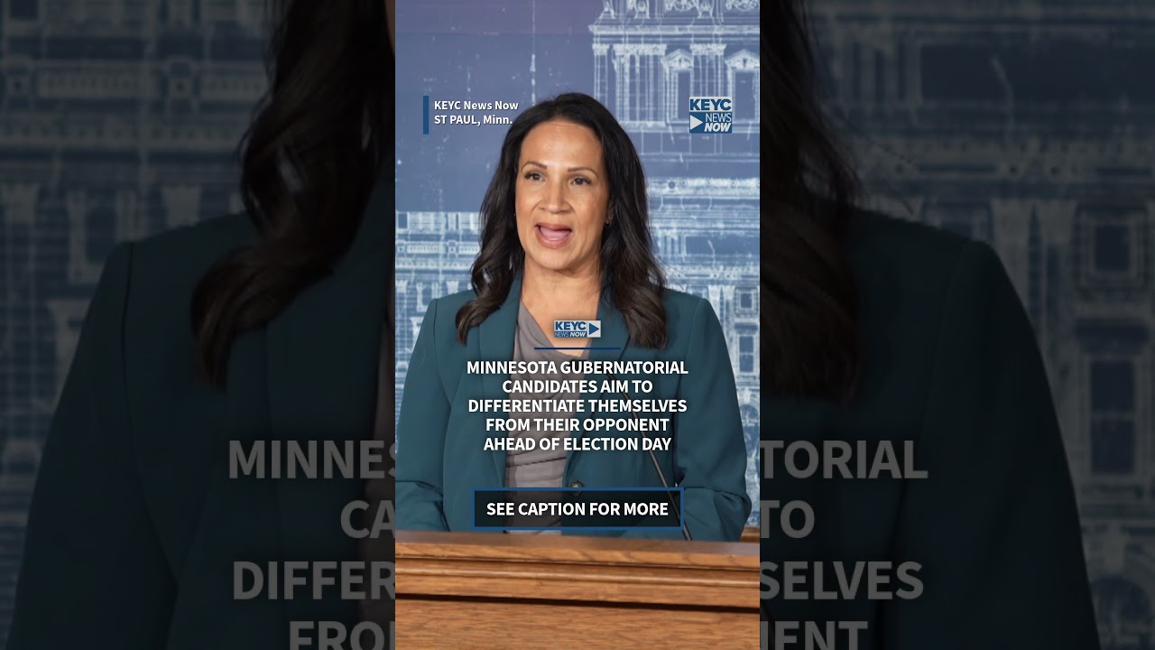 Minnesota gubernatorial candidates aim to differentiate themselves from their opponent