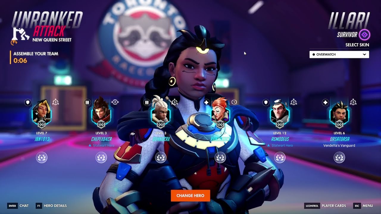 Healer SOLO Queue Experience 6v6 Quickplay TEAM TALON Season 1 Conquest