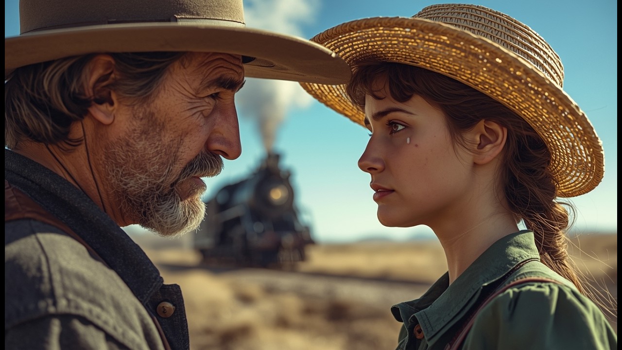 The Town FEARED the GIANT Widow in the Cage—Until a QUIET Cowboy Bought Her to Be His BRIDE