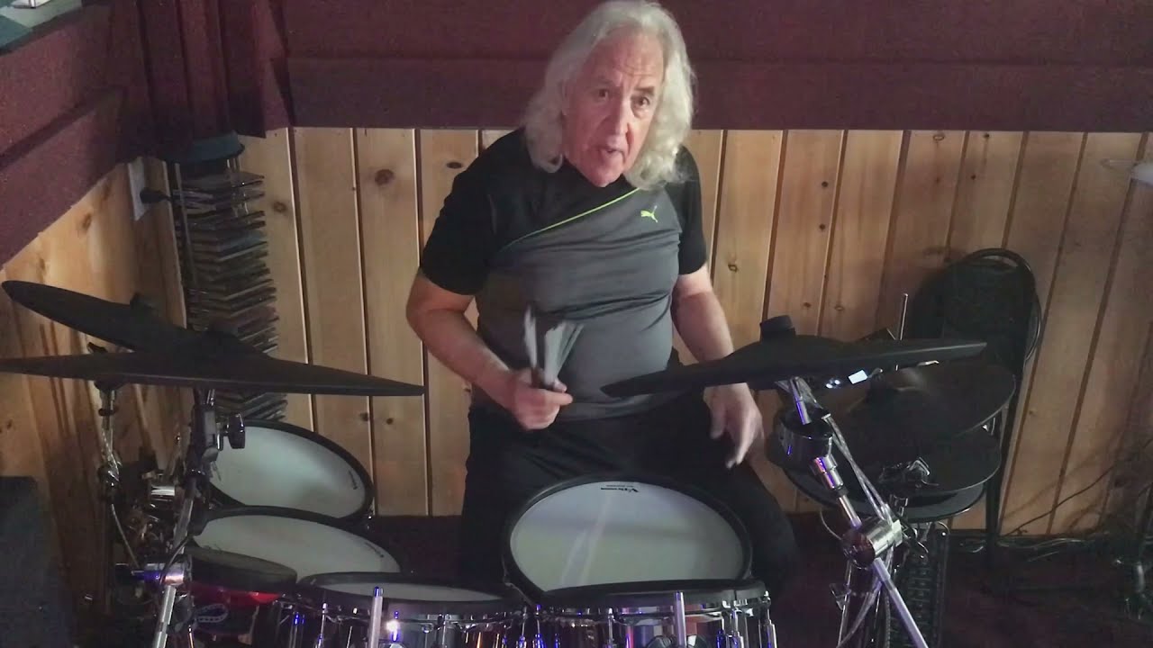 Roland TD-50X V-Drums brushes demo