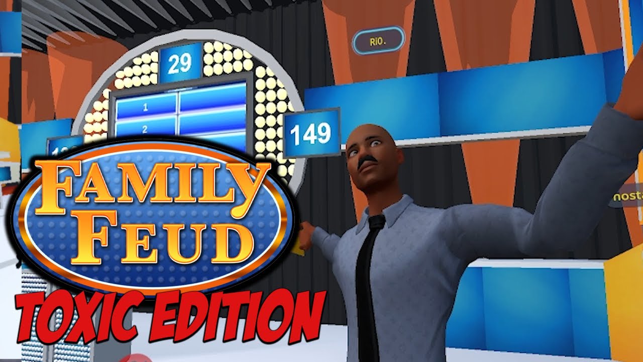 THEY GOT ME F**D UP! | FAMILY FEUD: HOOD EDITION EP 2 | BLACK MEN VS WOMEN 🤣🤣 | VR CHAT