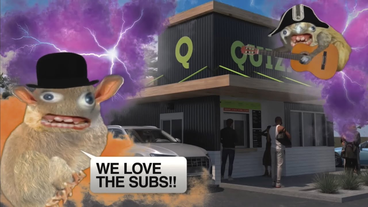 Quiznos Infamous Spongmonkeys Ad COMPILATION  (HQ)