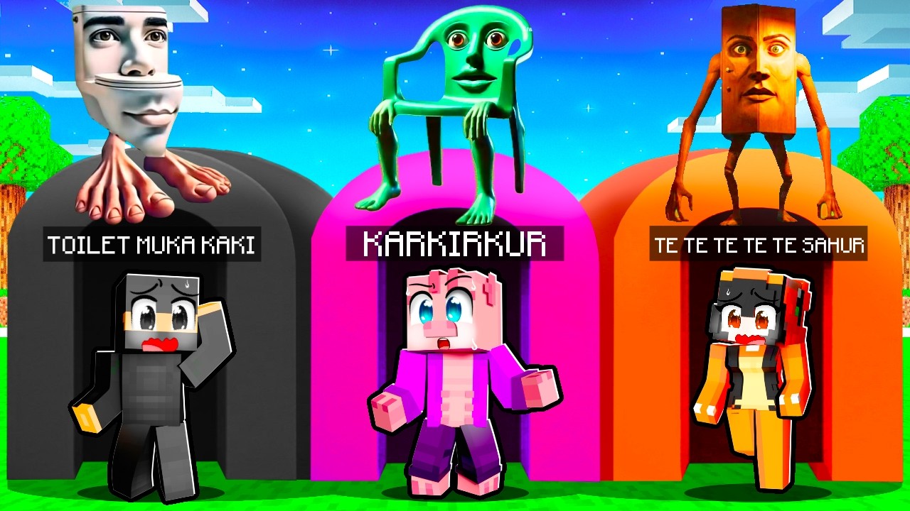 NEVYBÍREJ si ŠPATNÝ ITALSKÝ BRAINROT TUNEL v Minecraftu!
