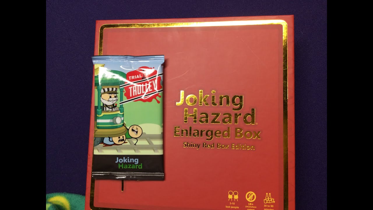 Joking Hazard: Enlarged Box & Trial By Trolley *Warning: NSFW*
