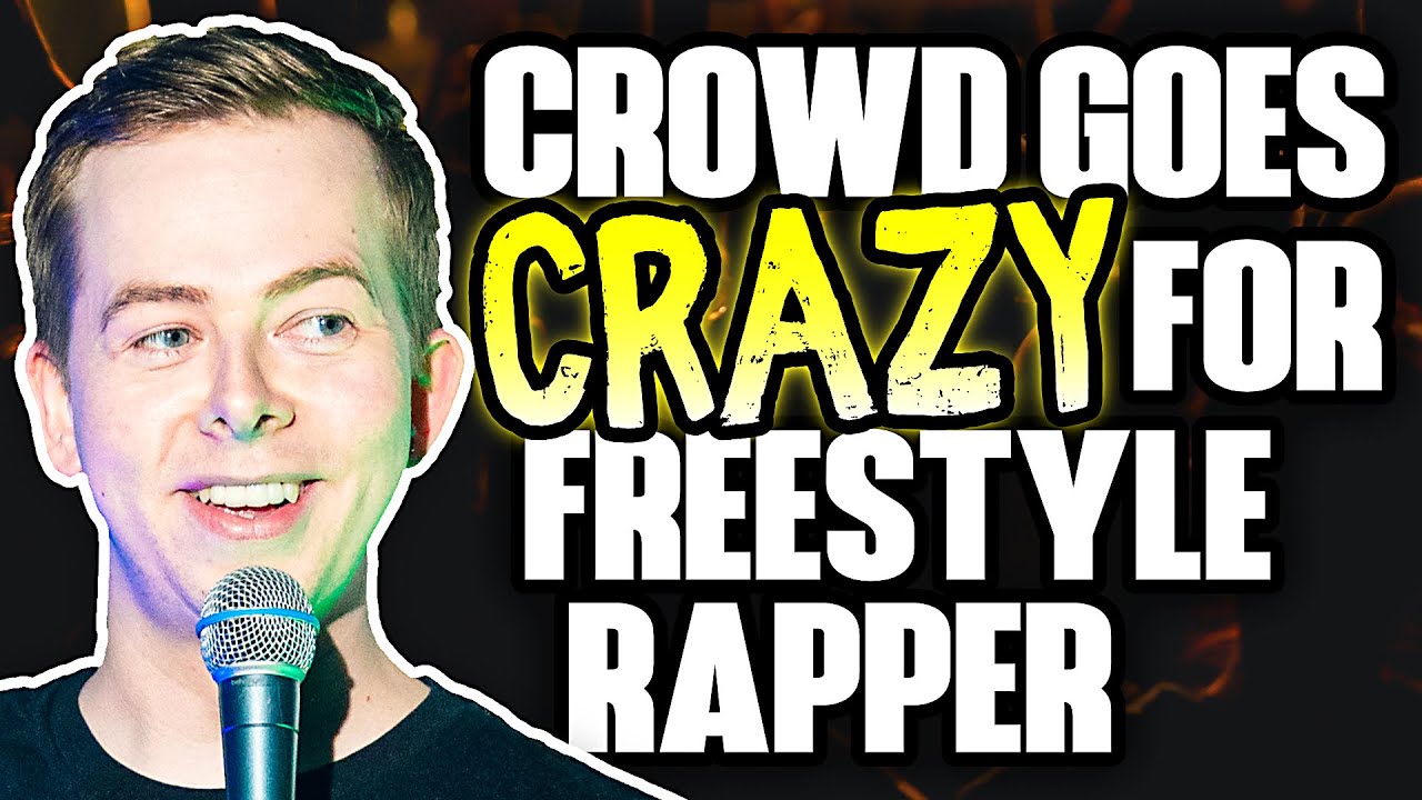 Freestyle Rapper gets crowd ON THEIR FEET