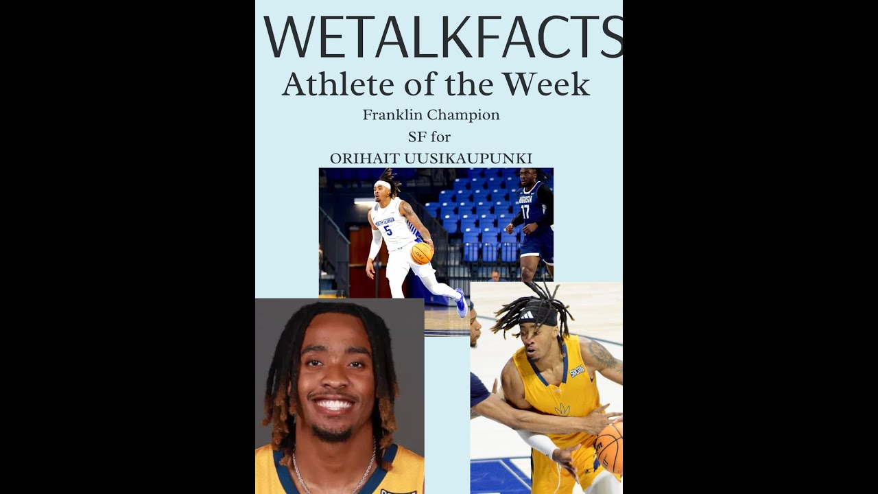 Athlete of the Week Franklin Champion