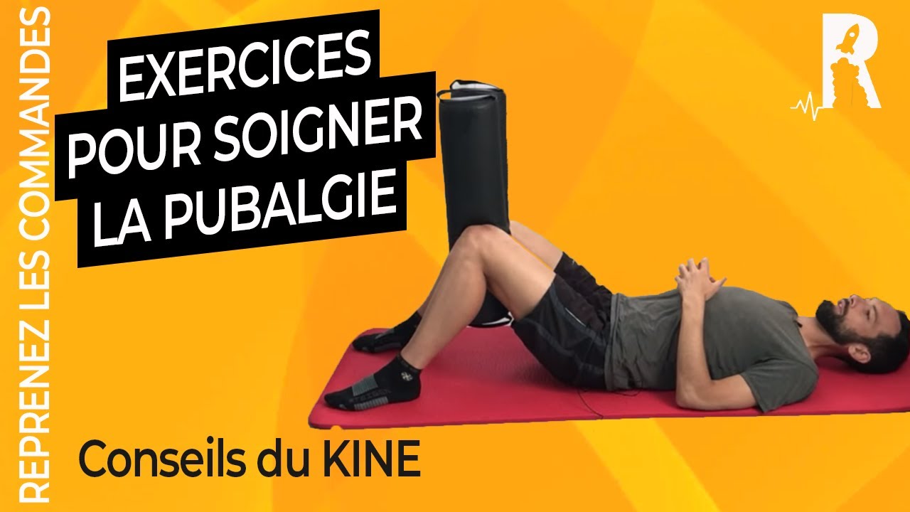 Pubalgie : programme d'exercices et d'étirements pour se soigner.