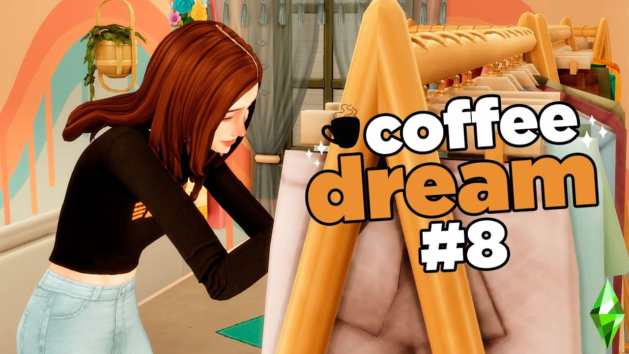 Ela mudou o visual + reformas no lote ✨| Ep 8 | Coffee Dream ☕| The Sims 4 | Brummer 🤍