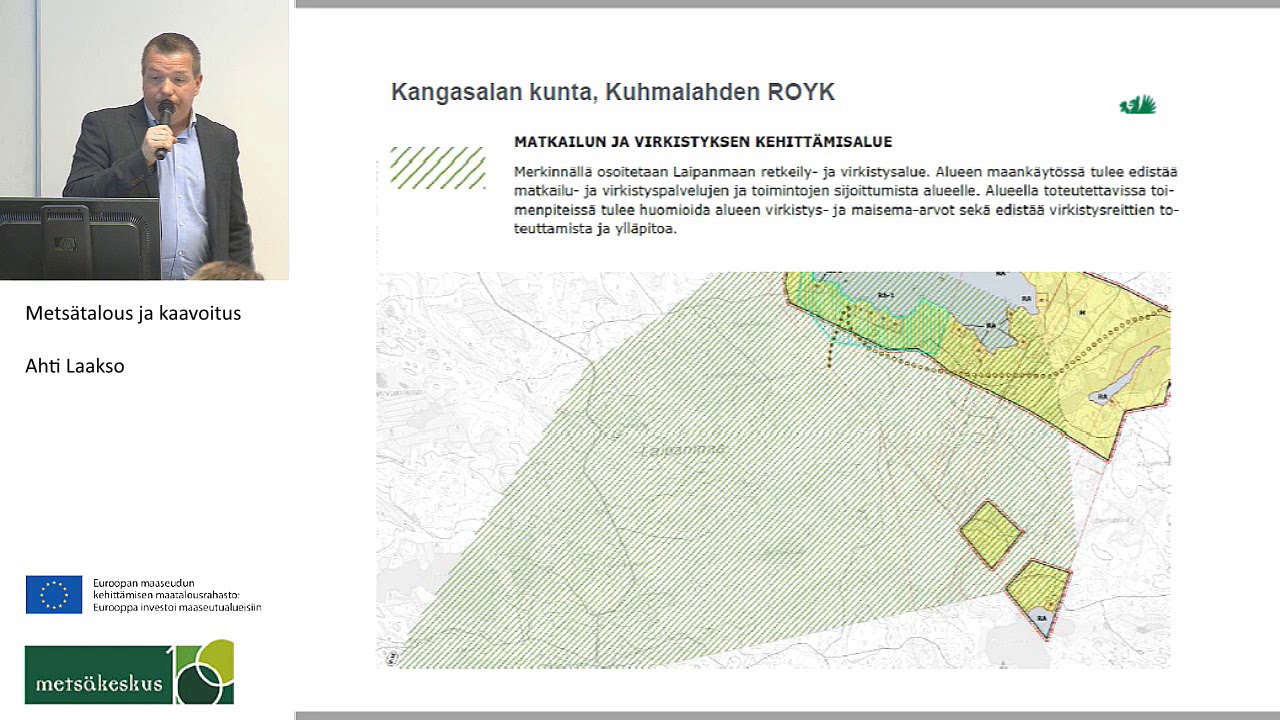 Mets&auml;talous ja kaavoitus
