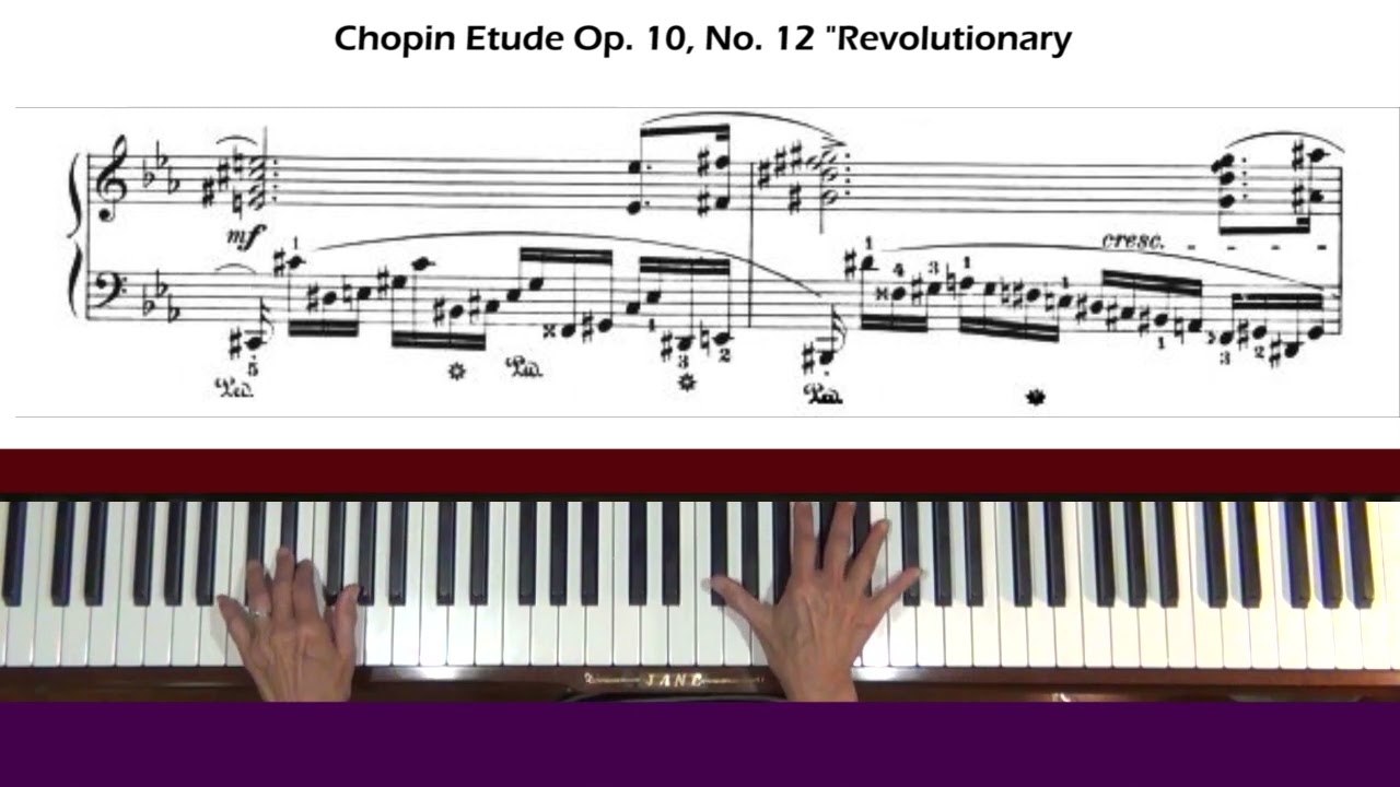 Chopin Etude Op. 10, No. 12 