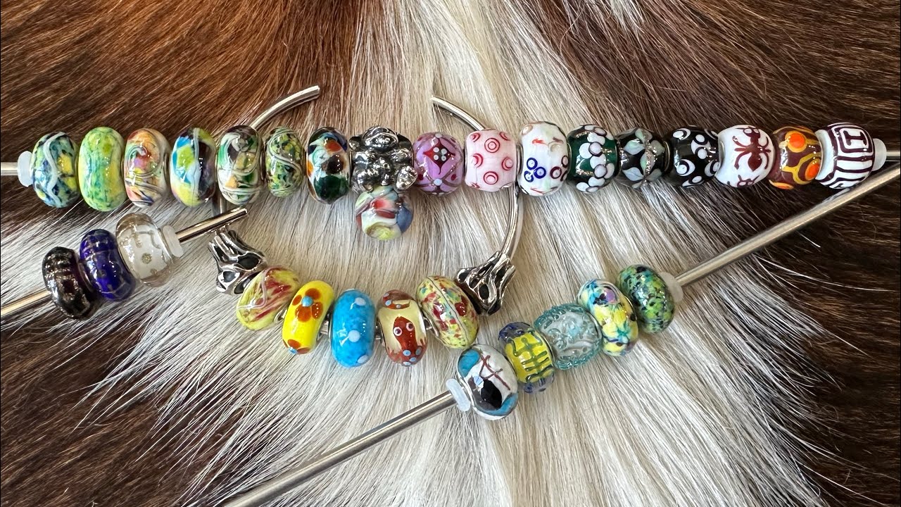 Trollbeads Rare Treasures ❤️ Trollstone, Longevity, Mini Barrel Collection