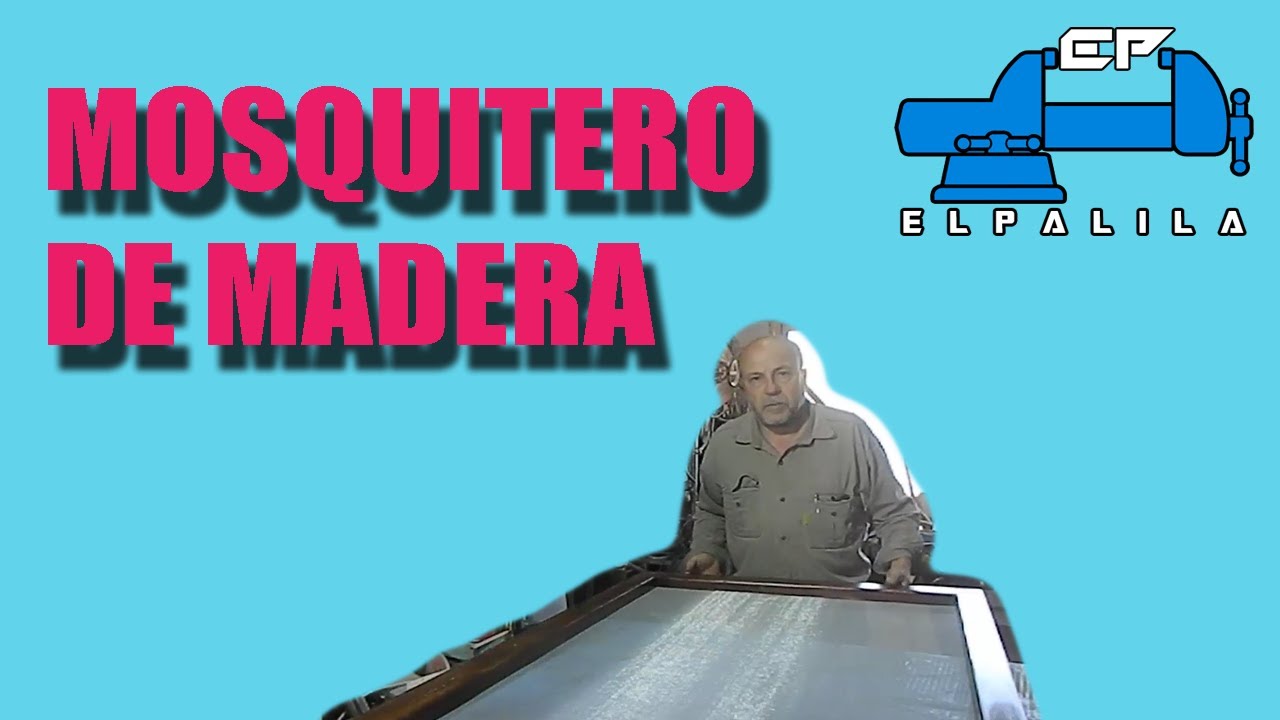 Mosquitero de madera