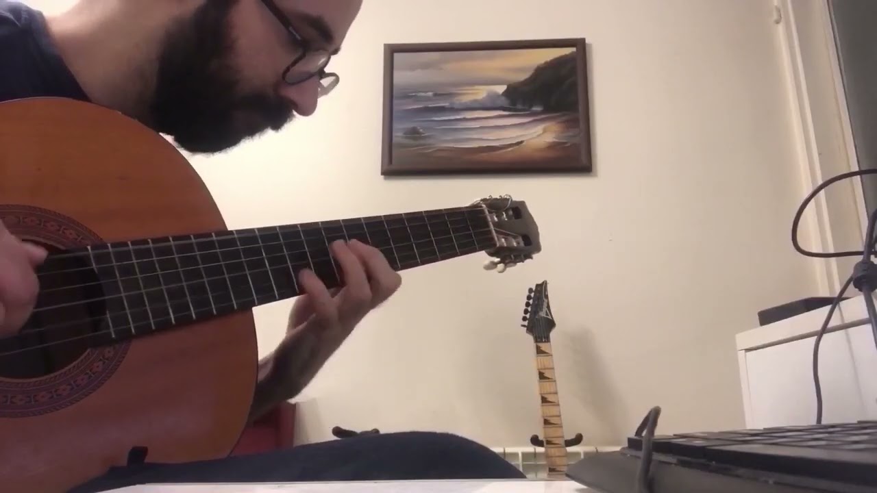Eugene's Paganini Caprice No. 5 - Steve Vai Crossroads Classical Guitar Solo