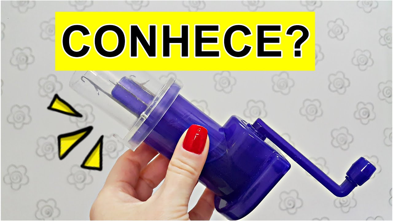 DIY: VOCÊ CONHECE ESSA MÁQUINA DE FAZER RABO DE GATO | TRICOTIN | I- CORD?