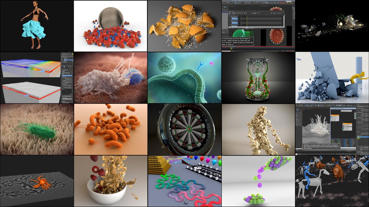 tyFlow Simulation Demo