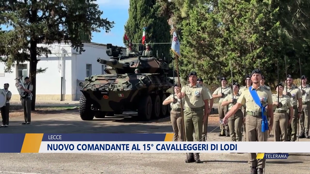 Nuovo comandante al 15° Cavalleggeri di Lodi