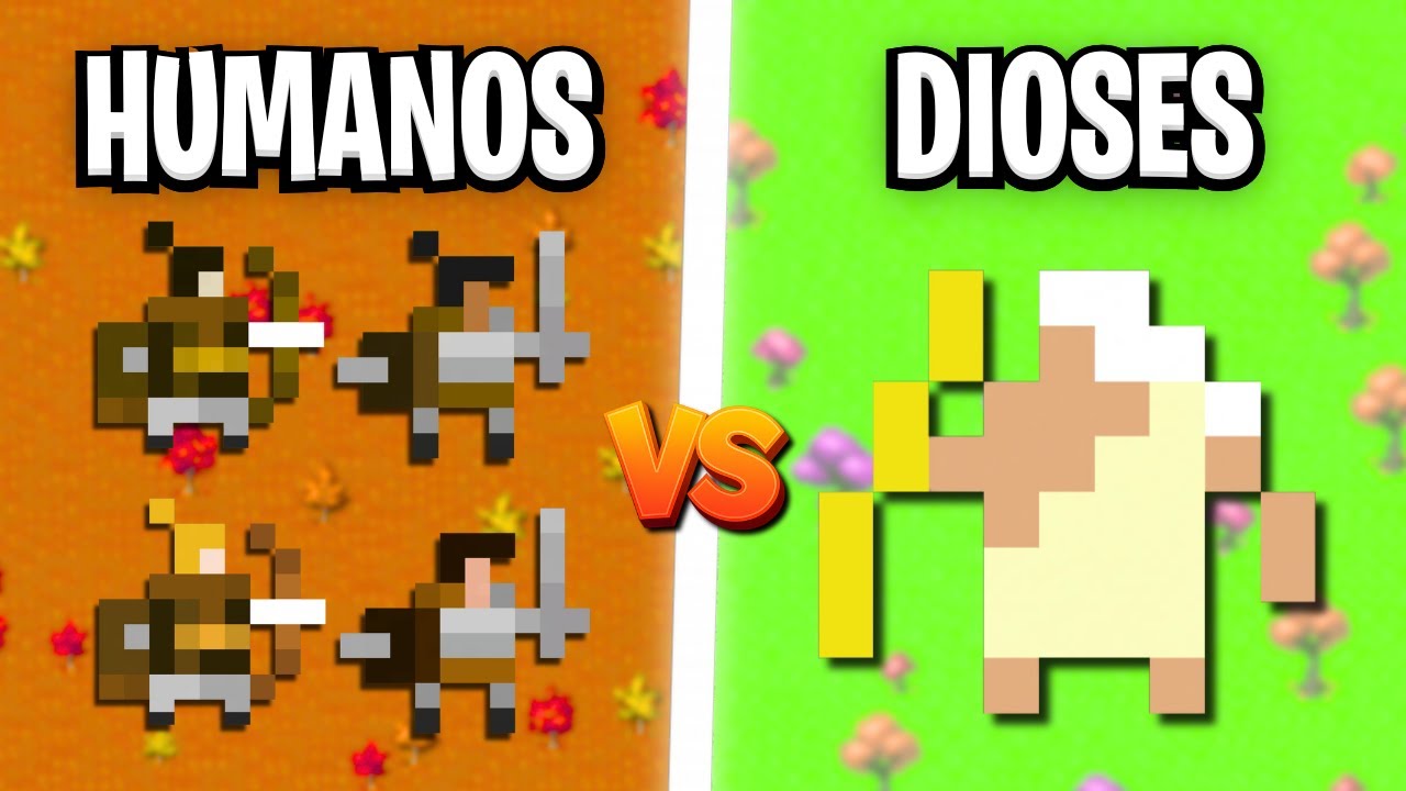 Enfrenté a 1000 Humanos vs 10 Dioses - WorldBox