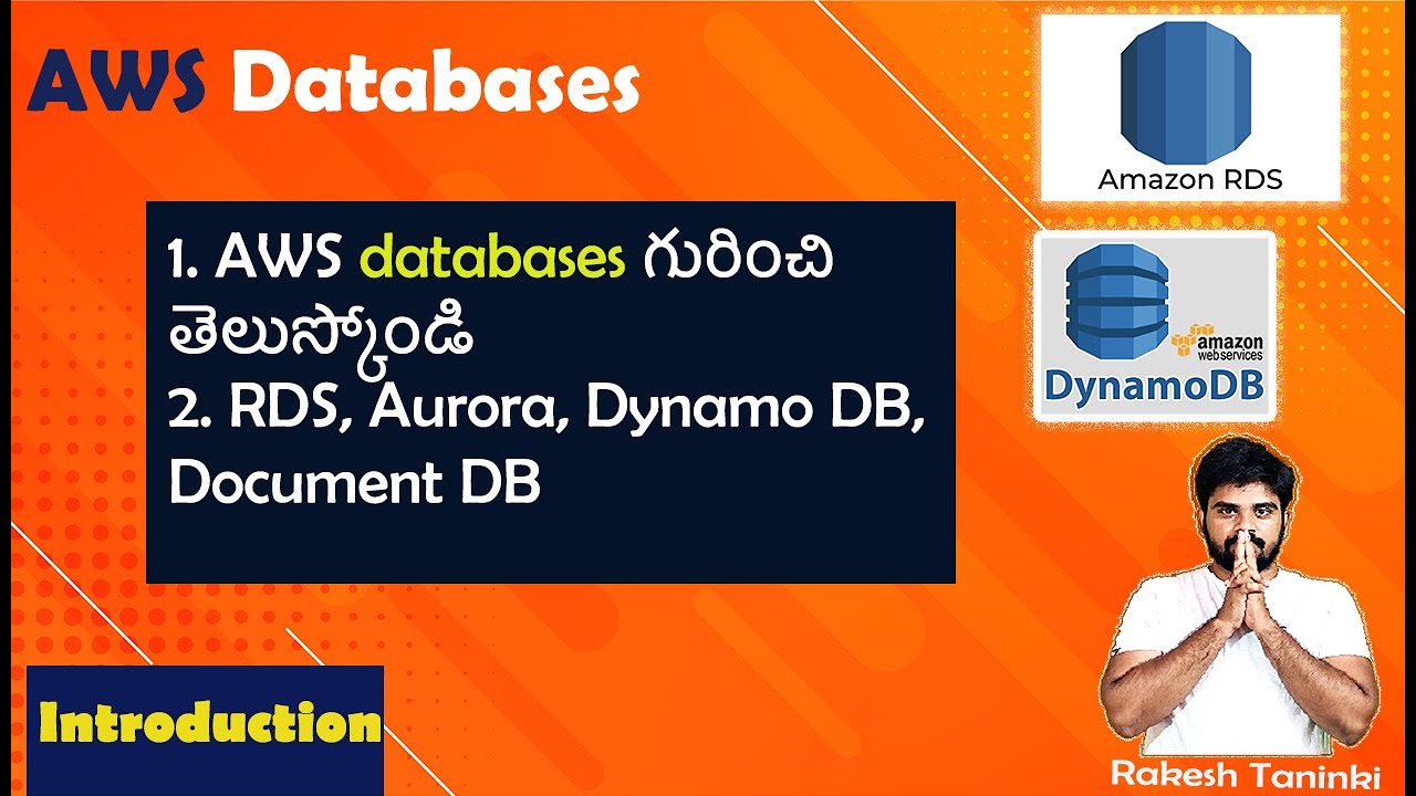 EP-85 || AWS Databases || RDS || Dynamo DB || 3 V's || Introduction || Rakesh Taninki