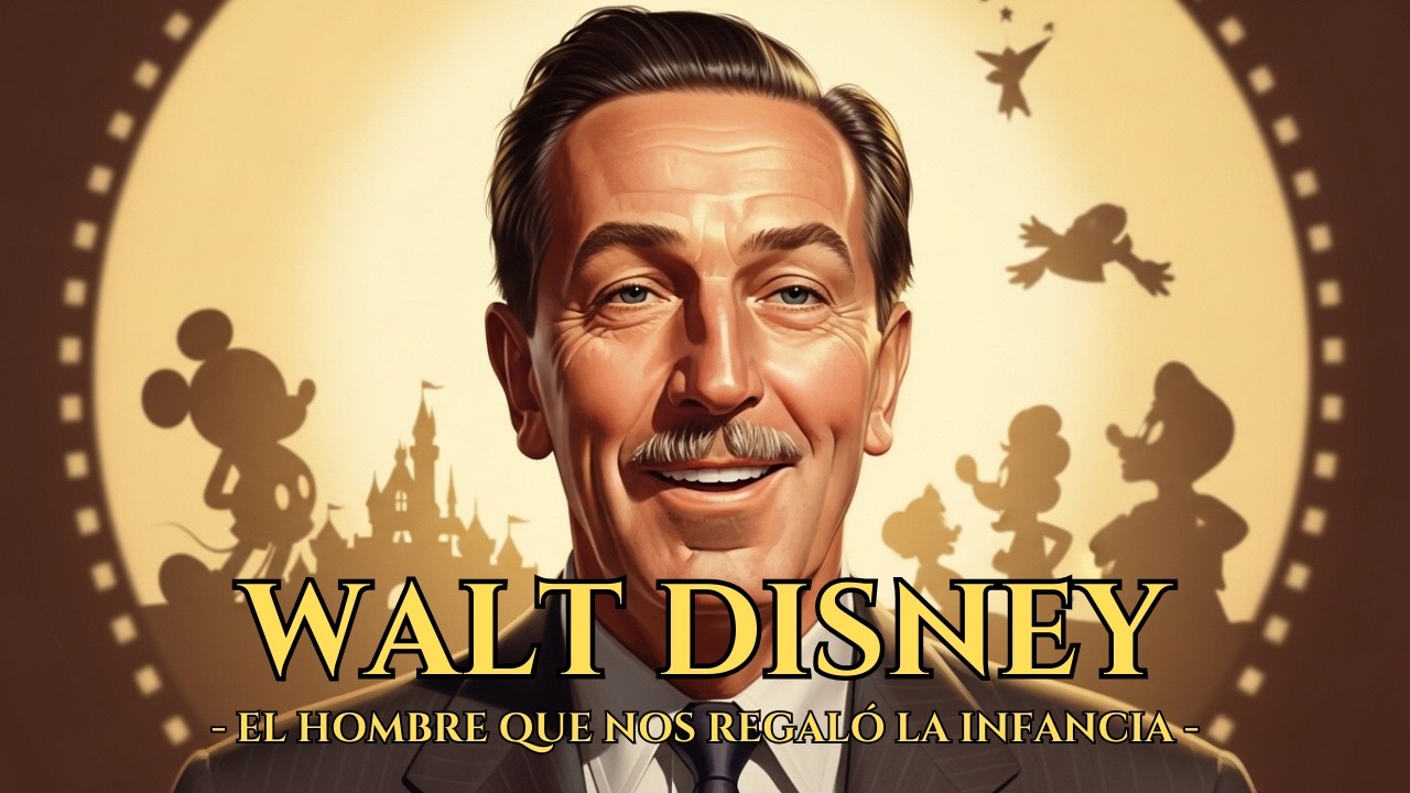 Walt Disney | La Vida del Hombre que Enseñó al Mundo a Soñar.